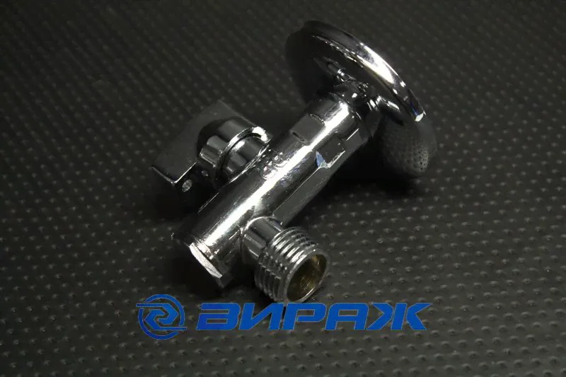 Кран шаровый 1/2"х1/2" M/M угловой с фильтром, Remer RR123