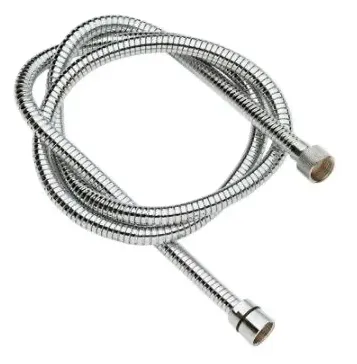 Шланг душ и-к мет RR333CNDGAT 2,0 м (с вращ. гайкой) REMER 333CNDGAT200-0