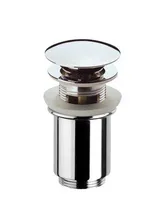 Донный клапан с переливом для раковины 11/4" Remer 905CC114RR