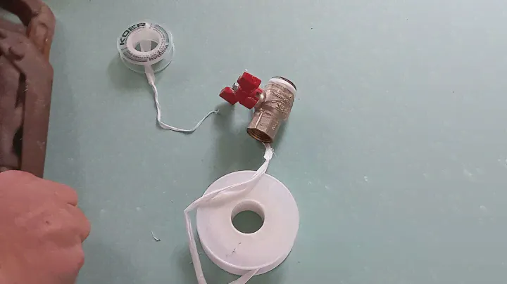Как и сколько нужно наматывать фум ленту?