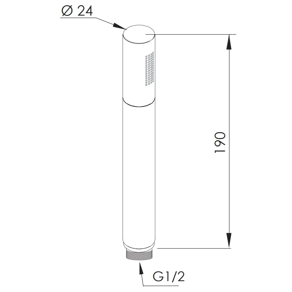 Душевая лейка Remer 317MMX (хром)-1