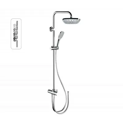REMER 330X8CPAD20NRA Душевая система (хром)-0