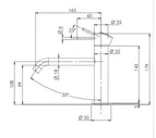 Смеситель для раковины Remer X Style хром X12A
